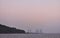 View of the mumbai Harbor from a boat