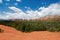 A view of Munds Mountain from Submarine Rock near Sedona, Arizona