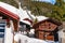 View of Murren Village in sunny day