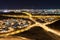 View of Muscat at night