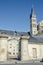 View of musei of san remi cathedral of reims in france