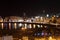 View of Muttrah Corniche at night