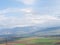 A view from Naftali mountains on the Hula valley, Golan heights and Mount Hermon with snow on top