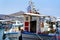 View of a Naoussa fishing boat at Paros, in the Cyclades