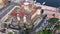 A view of Napoli, Italy, Aerial view of the historic center of Italy.