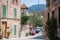 View of the narrow streets of Valldemossa