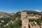 View of the Nasrid Palaces Palacios Nazaries in Alhambra, Gra