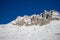 View of Nassfeld ski resort, Austrian Alps