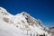 View of Nassfeld ski resort, Austrian Alps