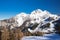 View of Nassfeld ski resort, Austrian Alps