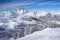 View of Nassfeld ski resort, Austrian Alps