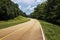 View of the Natchez Trace Parkway in Mississippi