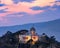 View of National Observatory of Athens in the Evening, Athens, G