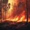 view Nature in peril Forest fire wreaks havoc, damaging natural habitats