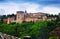 View of Nazaries palaces of Alhambra. Granada