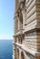 View near The Oceanographic Museum or Musee Oceanographique is a museum of marine sciences in Monaco Ville in Monaco