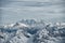 View from the Nebelhorn mountain, Bavarian Alps, Oberstdorf, Ger