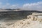 View on Negev desert from nation park Ein Avdat.