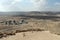 View on Negev desert from nation park Ein Avdat.