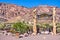 View of the Nelson Ghost Town of Nevada