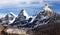 View of Nepal Himalayas mountains