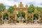 View at the Neptun Fountain at the Place of Stanislas in Nancy - France