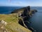 The view of Nest point Lighthouse Skye Scotland