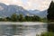 View of Neuschwanstein Castle from Forggensee