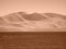 View of the Nevada Desert in sepia tone