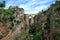 View of the new bridge and gorge, Ronda, Spain.