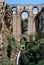 View of the New Bridge and ravine, Ronda, Spain.