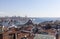 View of the New Mosque, Galata Bridge, Golden Horn and the Bosphorus. Istanbul. Turkey.