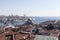 View of the New Mosque, Galata Bridge, Golden Horn and the Bosphorus. Istanbul. Turkey.