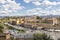 View of the new town. Segovia, Spain.