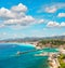 View of Nice city, french riviera, France