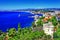 View of Nice, french riviera