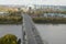 View of Nizhny Novgorod with Kanavinsky Bridge
