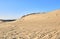 View of nordic sand dunes and Baltic sea at Curonian spit, Nida, Klaipeda, Lithuania