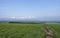 The View North from Carrot Hill near Forfar on one early Summers morning, with a slight haze caused by the Haar.