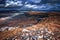 View North from Ingleborough, North Yorkshire