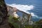 View of the Northern coastline of Madeira