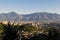 View of the northern mountains of the valley of Caracas Venezuela