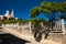 View of Notre-Dame de la Garde basilica in Marseille