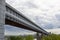 View of the Novosibirsk Metro Bridge across the Ob River.