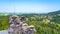 View from Nuns Rock sandstone rock formation