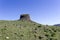 A view of nuraghe close to Castelsardo