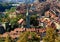 View of the Nydeggkirche and the streets of the historic part of Bern, Switzerland