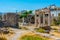 View of Nymphaeum at Greek island Kos