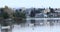 View of Oakland, California`s Lake Merritt 4K