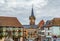 View of Obernai, Alsace, France